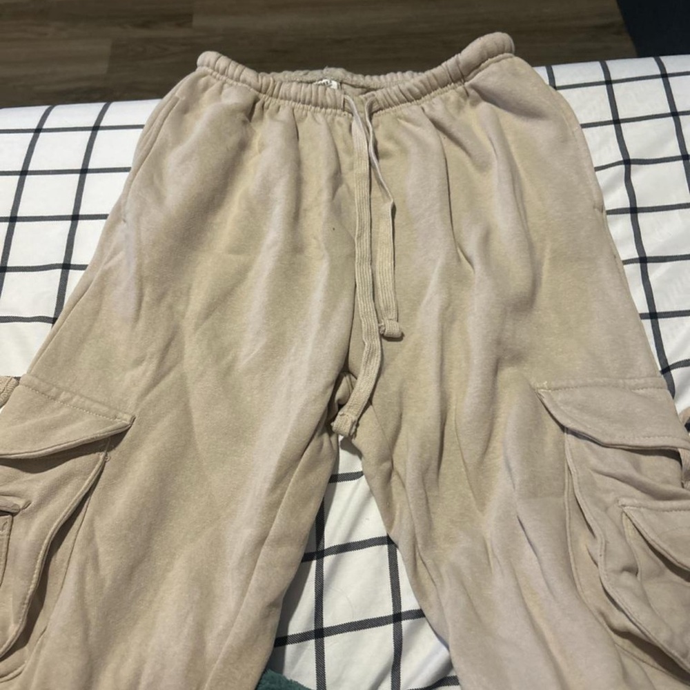 Tela Tan Cargo Pants for Women